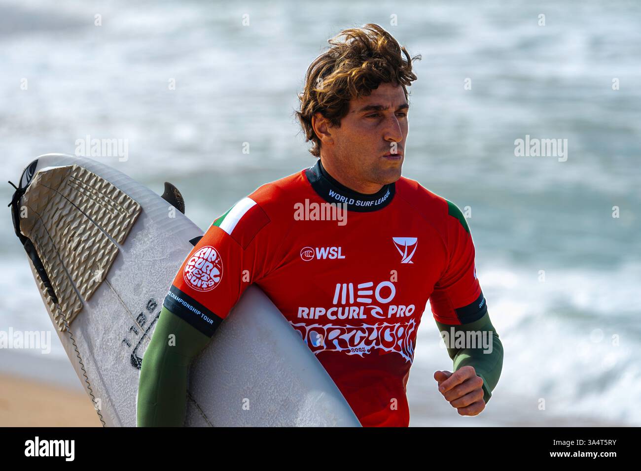 MEO Rip CURL PRO Peniche 2025 Round 32 Banque D'Images