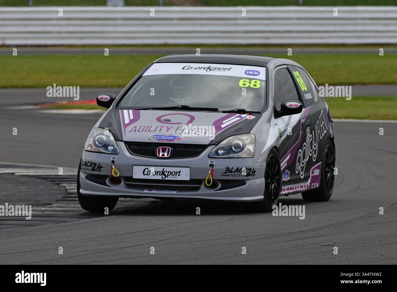 Keith Townsend, Honda Civic type R EP3, Turbo Tin Tops/Co-ordSport Tin Tops & Puma Cup, une course de quarante minutes avec l'option d'un deuxième pilote, split Banque D'Images
