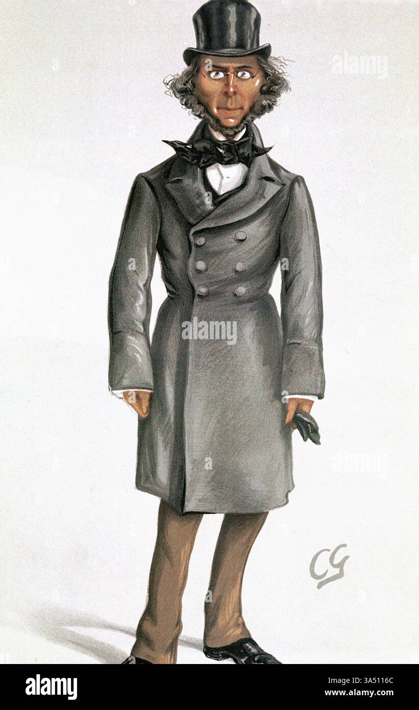 Portrait de Herbert Spencer (1820-1903) Banque D'Images