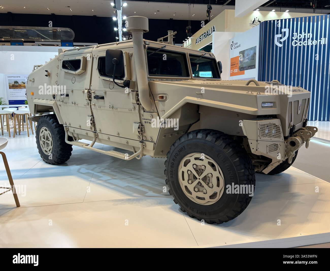 L'URO VAMTAC (Vehículo de Alta Movilidad Táctico, « véhicule tactique à haute mobilité ») est un véhicule militaire espagnol à quatre roues motrices fabriqué par U. Banque D'Images