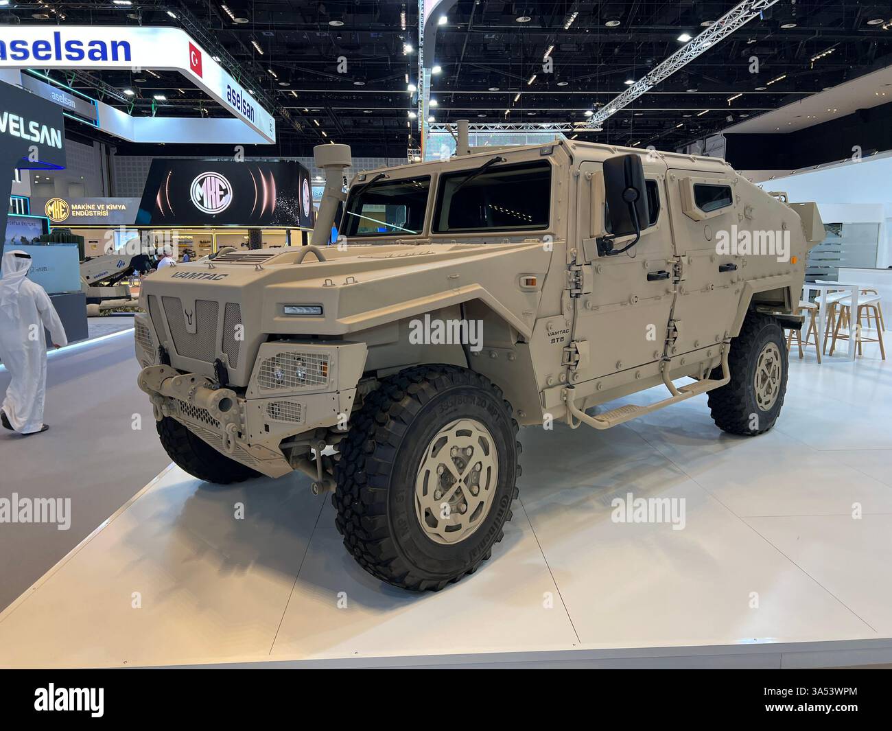 L'URO VAMTAC (Vehículo de Alta Movilidad Táctico, « véhicule tactique à haute mobilité ») est un véhicule militaire espagnol à quatre roues motrices fabriqué par U. Banque D'Images