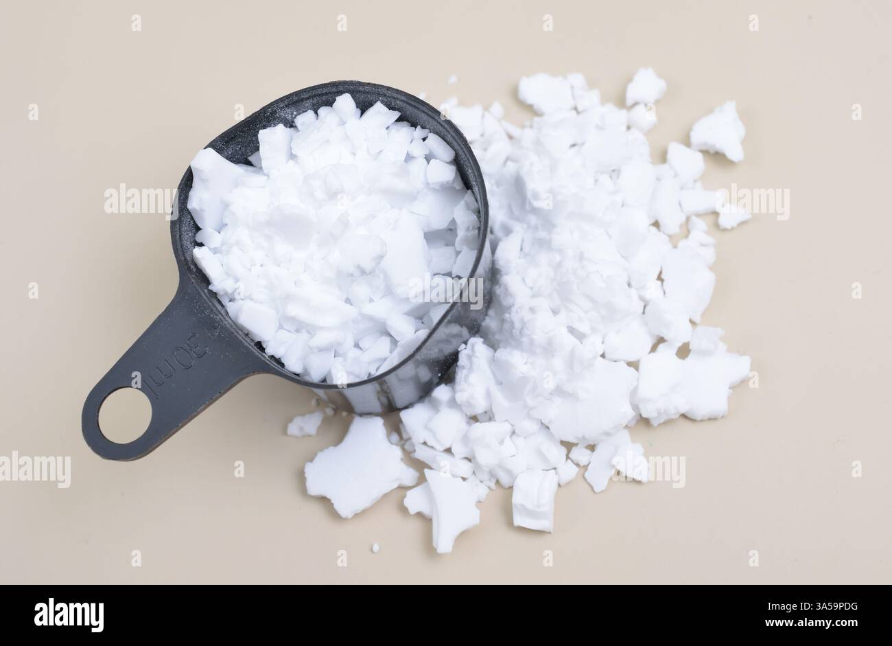 Le paraformaldéhyde PFA est le plus petit polyoxyméthylène Banque D'Images