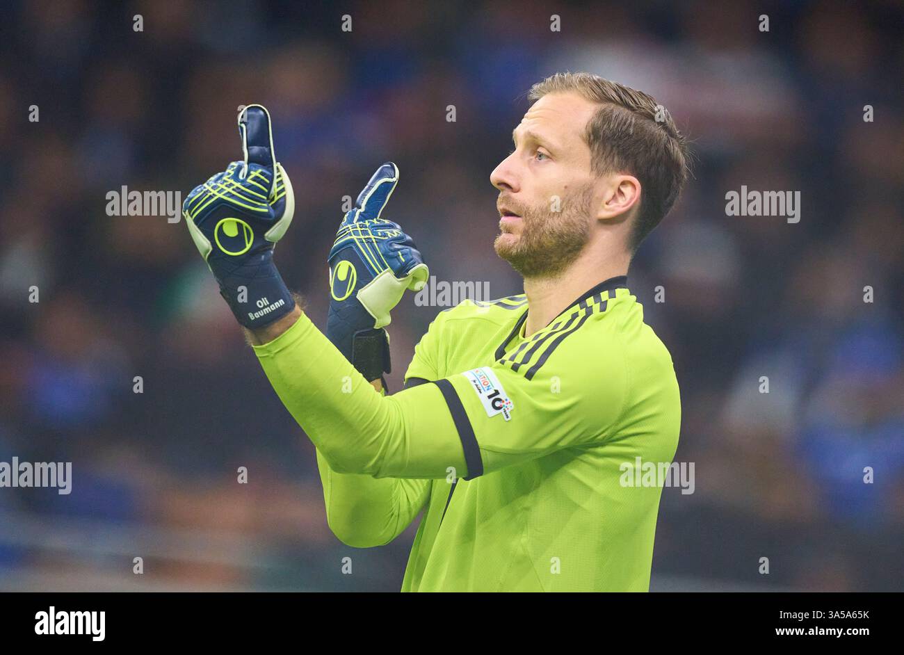 Oliver Baumann, DFB 1 dans l'UEFA Nations League 2025 match ITALIE, Allemagne. , . Au 20 mars 2025 à Mailand, Italie. Photographe : ddp images/STAR-images crédit : ddp Media GmbH/Alamy Live News Banque D'Images