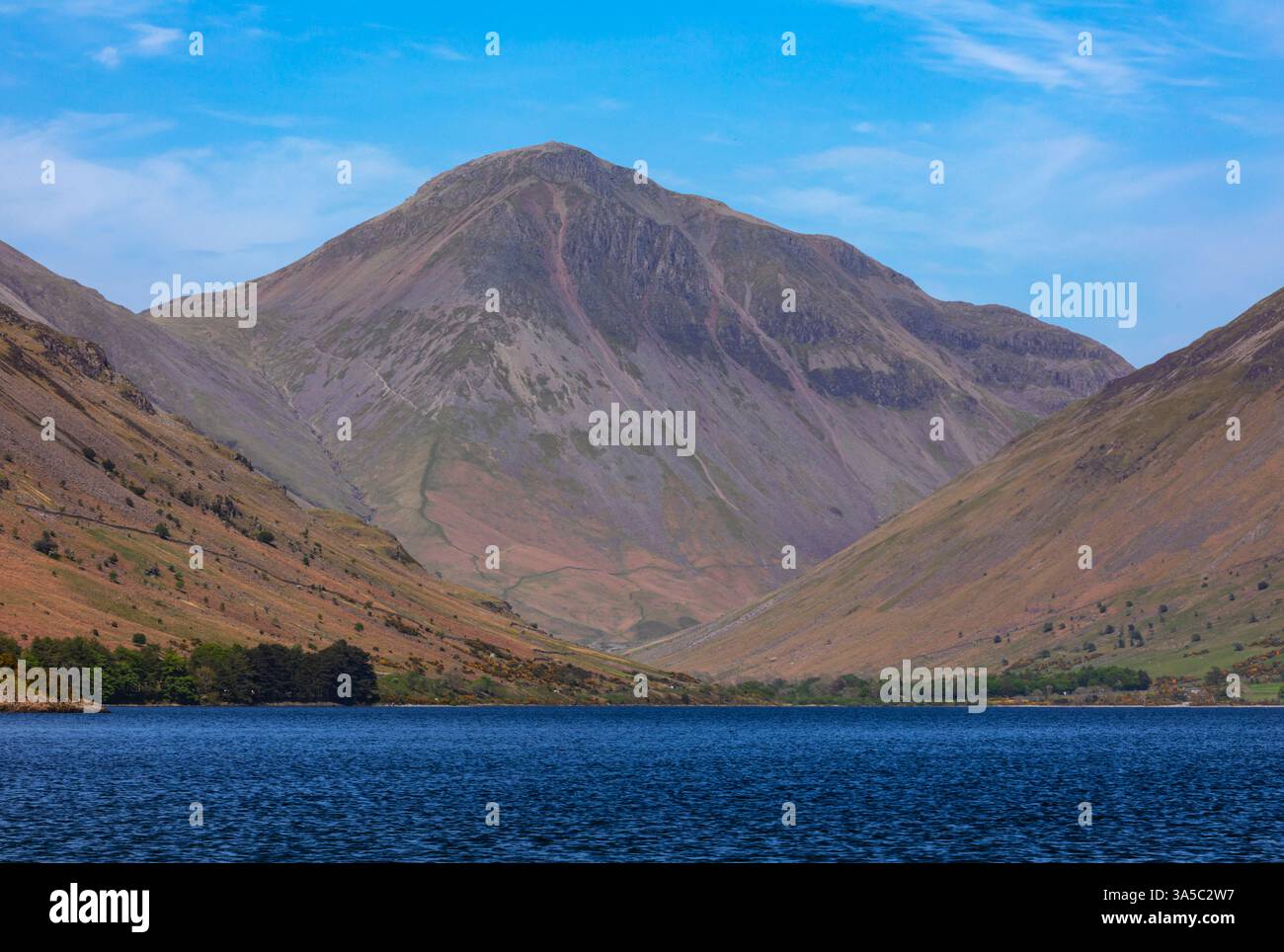 Quartier du Lac Wastwater Banque D'Images
