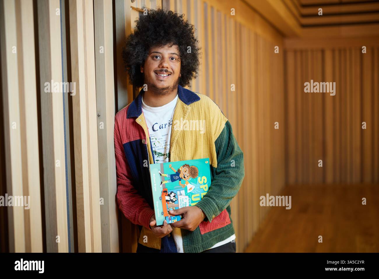 L'acteur Nathan Bryon Banque D'Images