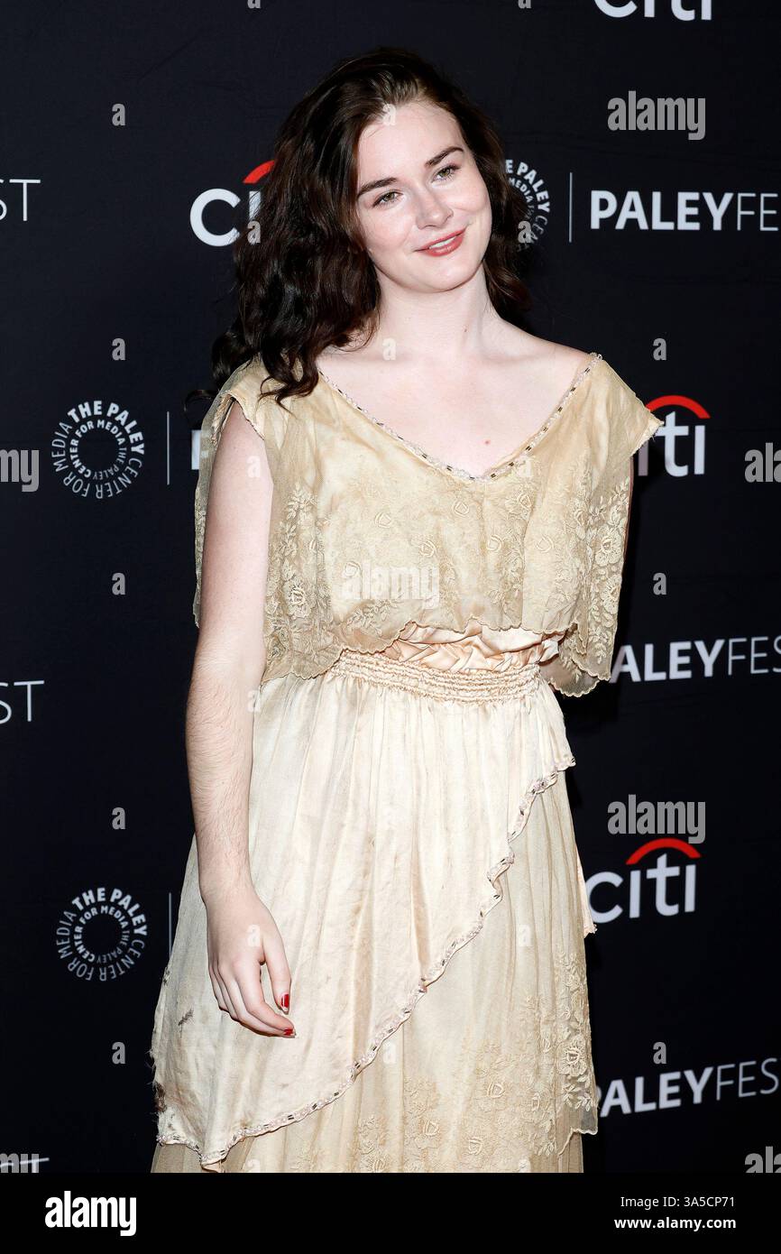 Los Angeles, États-Unis. 21 mars 2025. LOS ANGELES - 21 mars : Harlow Olivia Jane au PaleyFEST 2025 - indemnité de départ au Dolby Theater le 21 mars 2025 à Los Angeles, CA (photo de Katrina Jordan/Sipa USA) crédit : Sipa USA/Alamy Live News Banque D'Images