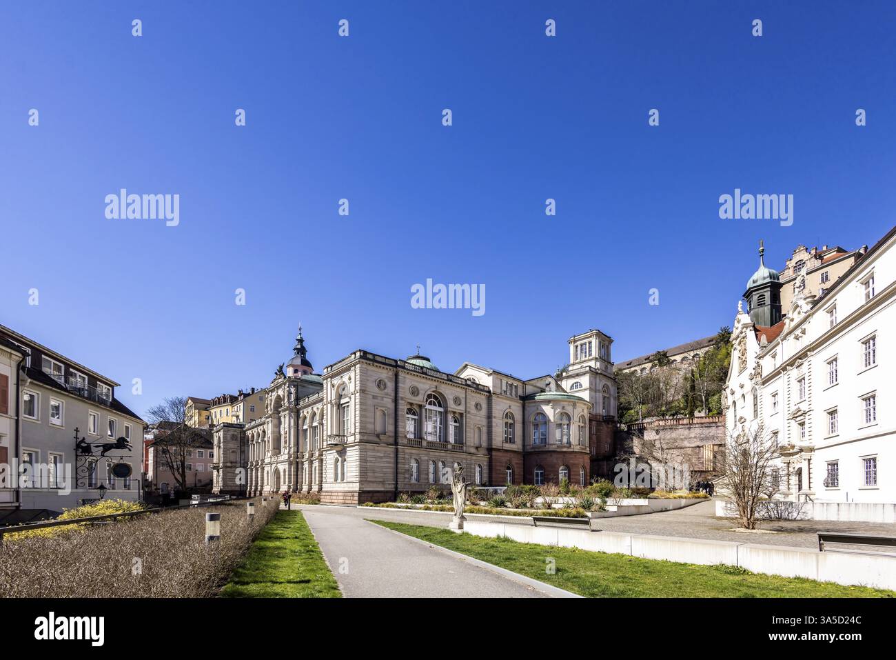 Friedrichsbad à Baden-Baden. Les bains publics classiques situés dans un bâtiment majestueux du XIXe siècle sont l'un des monuments de la ville thermale. Comme l'un des plus importans Banque D'Images