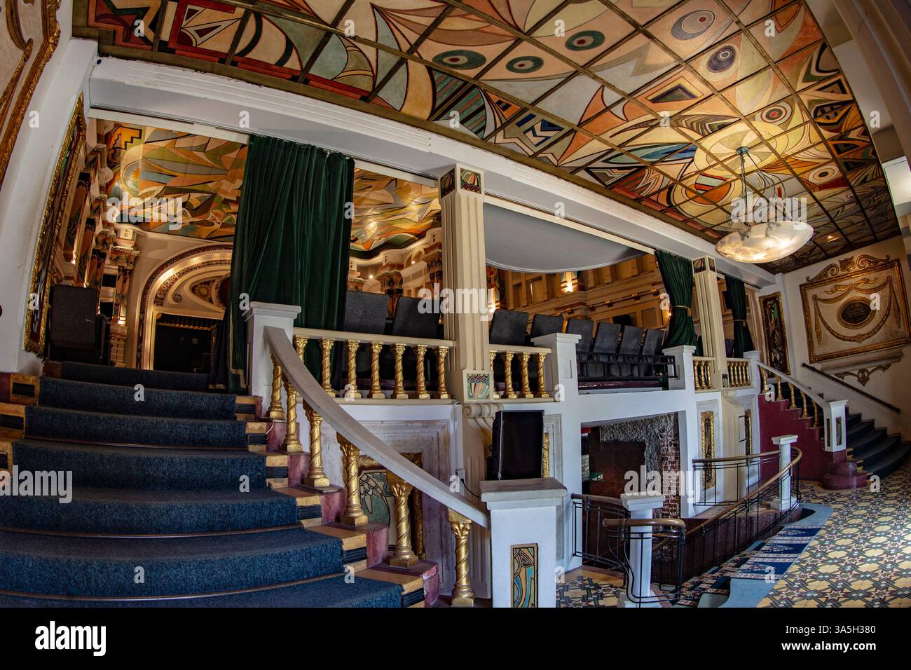 Marcaibo, Venezuela. 18-01-2024. Le théâtre Baralt, construit en décembre 1932. Développé par Leon Achimel Höet, ingénieur Belguin. Photo par : Jose Bula U Banque D'Images