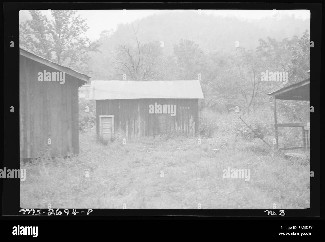 Le bureau du médecin du camp à la mine Darby de Peerless Darby Coal Company à Splint, comté de Harlan, Kentucky, fournissant des services médicaux aux mineurs et à leurs familles. Banque D'Images