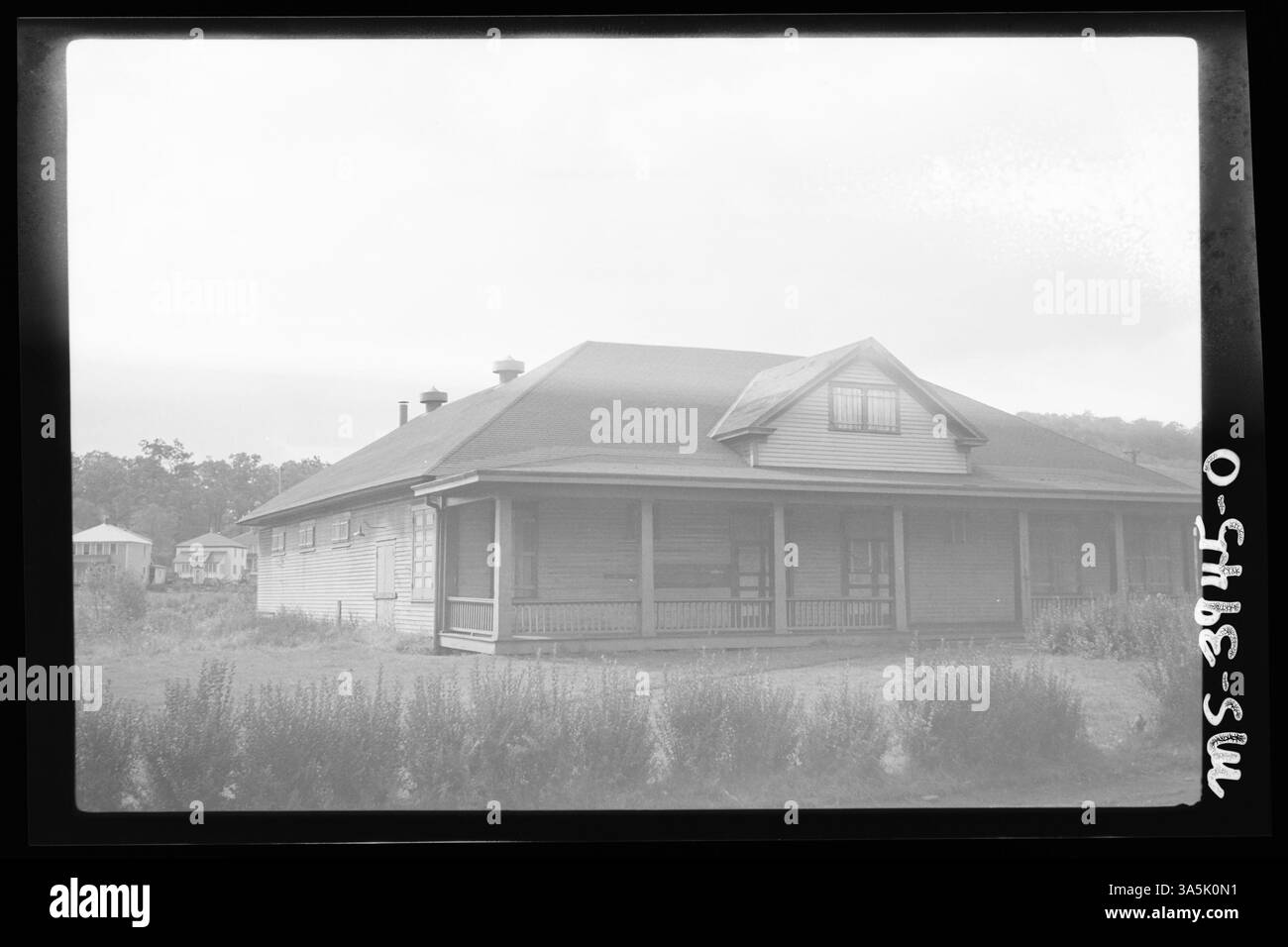 Le bâtiment de loisirs de Jenners, comté de Somerset, Pennsylvanie, sert de centre communautaire pour les événements et activités locaux dans la région. Banque D'Images