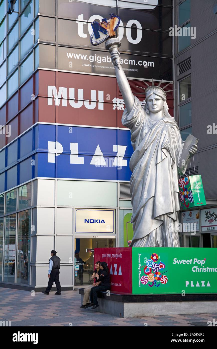 New York New York Building, Taipei, Taiwan Island, République de Chine, Asie Banque D'Images