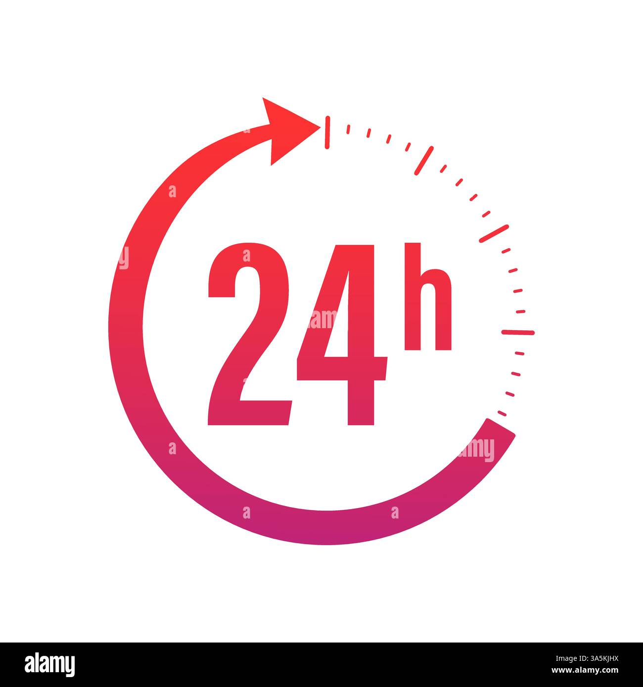 concept de service 24-7. 24-7 ouvert. Icône de service d'assistance. Illustration vectorielle. Bouton abstrait sur fond blanc. Illustration de Vecteur