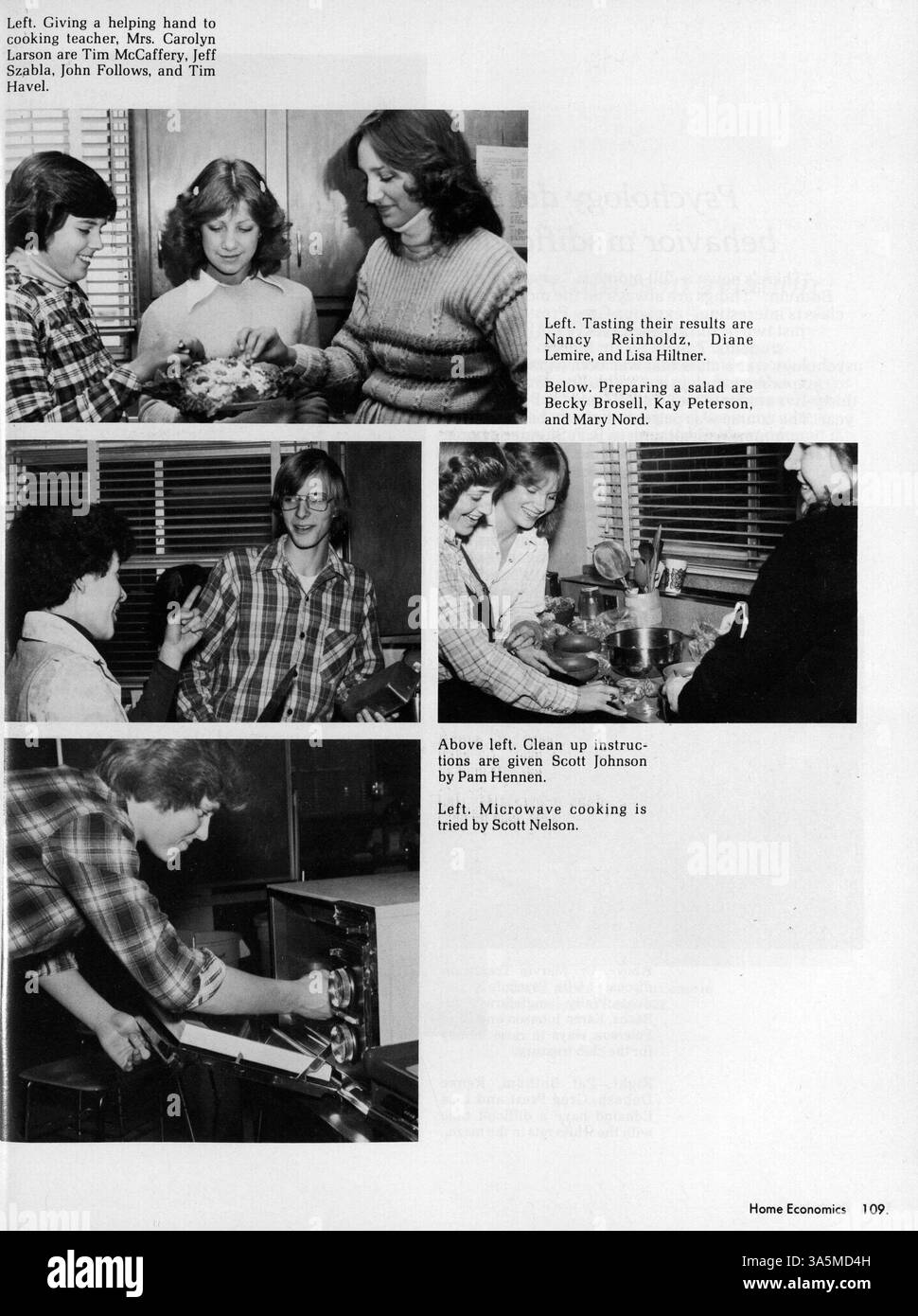 Le Robbinsdale High School Yearbook 1979 présente les profils des élèves et des enseignants, les événements sportifs, les activités scolaires et les moments mémorables de l’année scolaire 1978-1979-1998. Banque D'Images