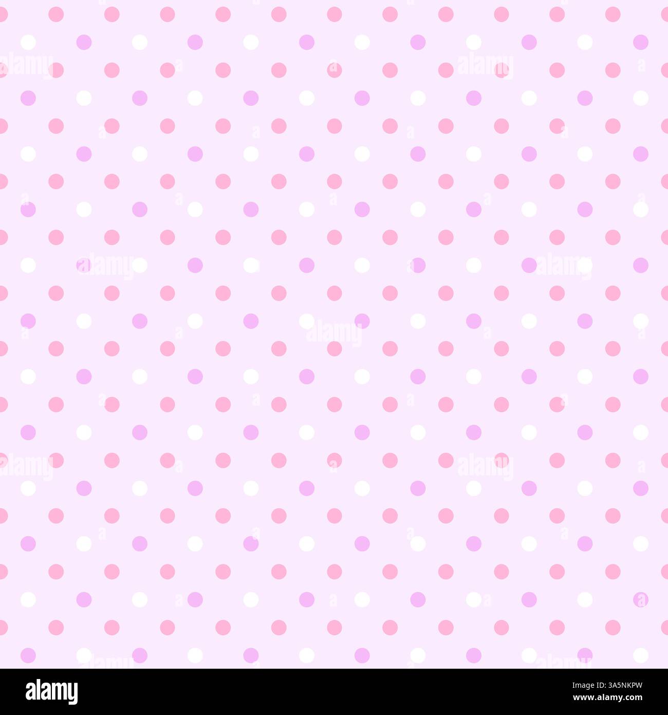 Texture de motif sans couture Cute Polka Dot Illustration de Vecteur