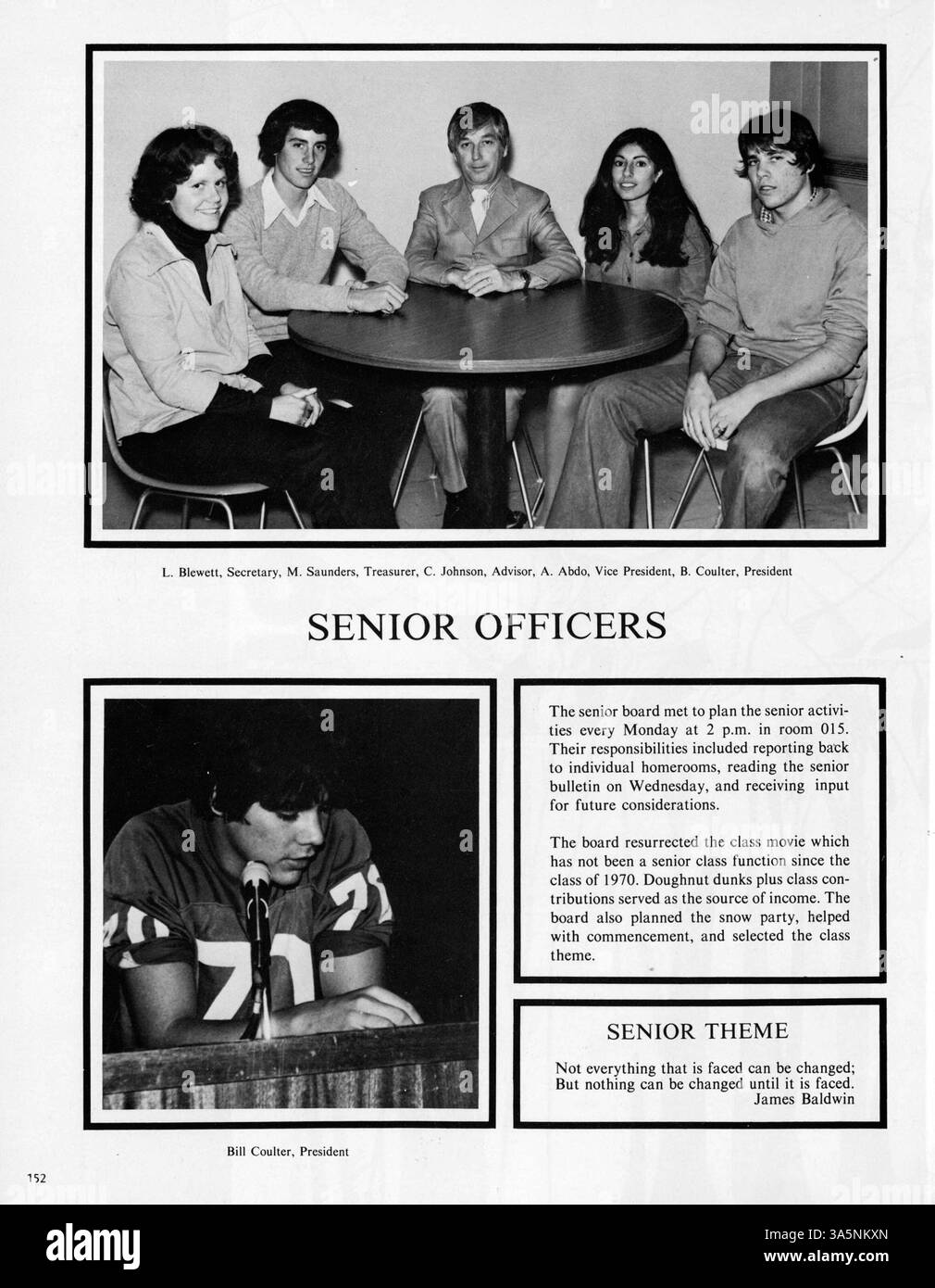 L'annuaire Wahian 1976 de Washburn High School présente un dossier complet de la vie étudiante, des événements sportifs, des clubs et des événements scolaires importants de l'année académique 1975-1976, en se concentrant sur l'histoire afro-américaine. Banque D'Images