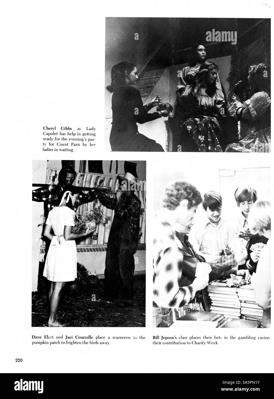 Cet annuaire « Whigrean 72 » met en lumière l’année scolaire 1971-1972 d’Edina High, avec des portraits d’élèves, des profils d’enseignants, de l’athlétisme, des clubs, et des événements importants. Banque D'Images