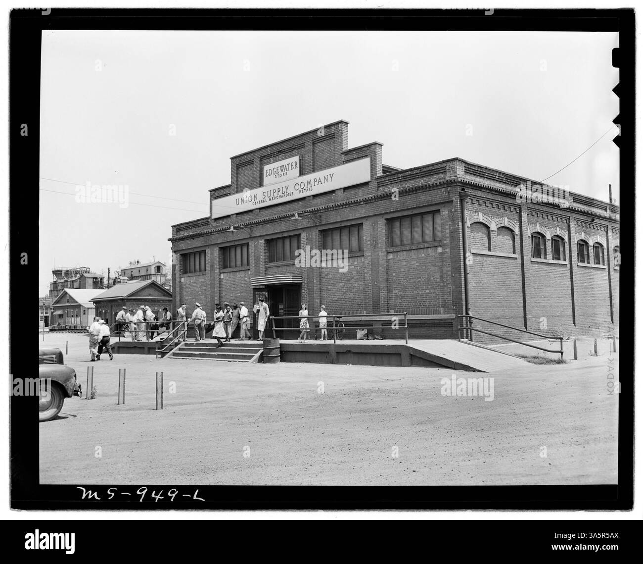 Un magasin détenu et exploité par la société à la mine Edgewater, Birmingham, Alabama, où les mineurs peuvent acheter des marchandises. Ce magasin fait partie des opérations de Tennessee Coal, Iron & R.R. Company. Archives nationales à College Park. Banque D'Images