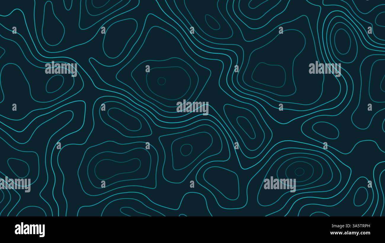 Fond de ligne topographique. Carte des lignes de topographie. Texture géographique du contour. Motif de montagne. Topographie du terrain. Géographie du relief conditionnel. Géo Illustration de Vecteur