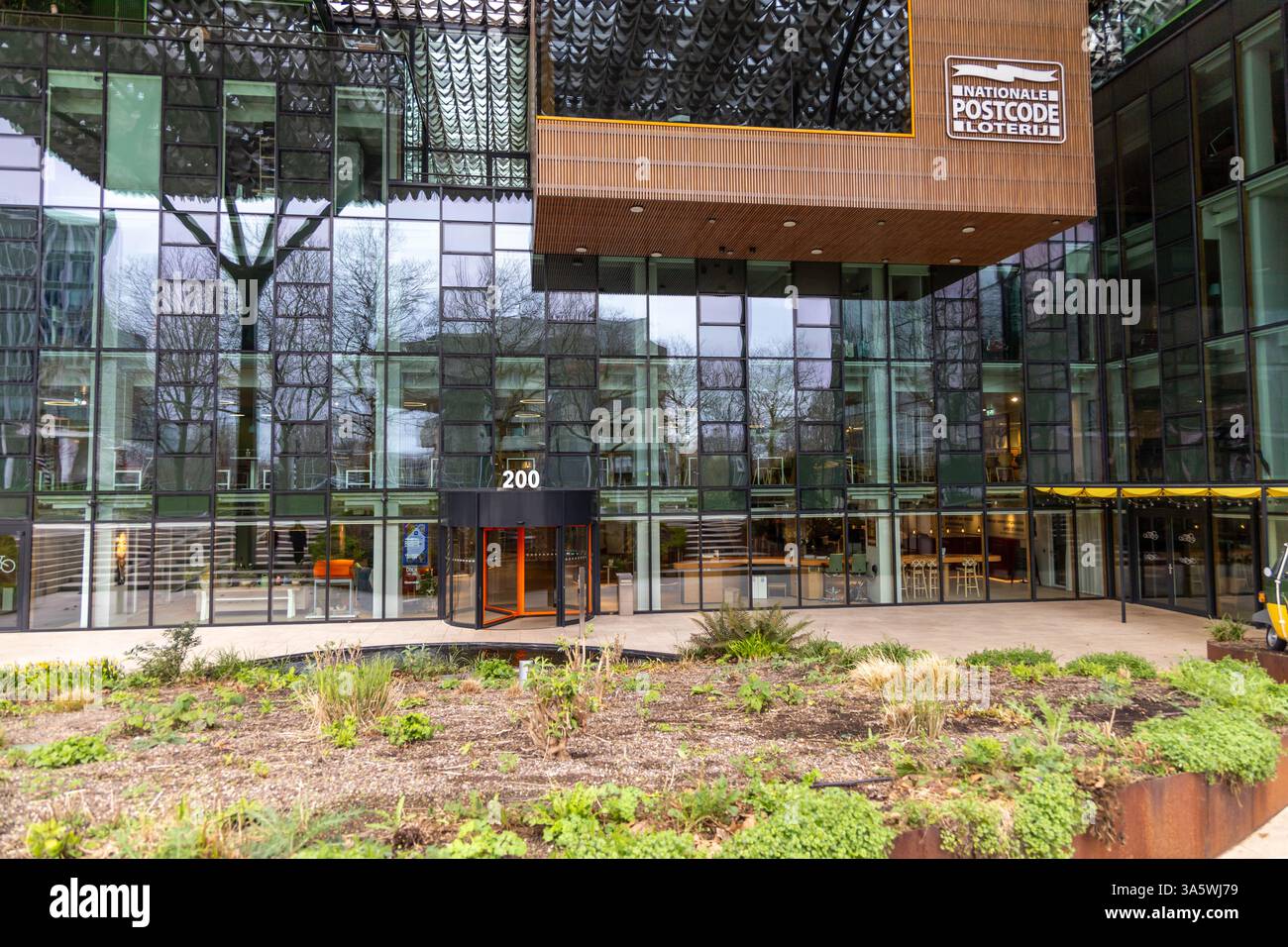 Bâtiment du siège social de nationale Code postal Loterij, une loterie néerlandaise qui fait partie de la holding Banque D'Images