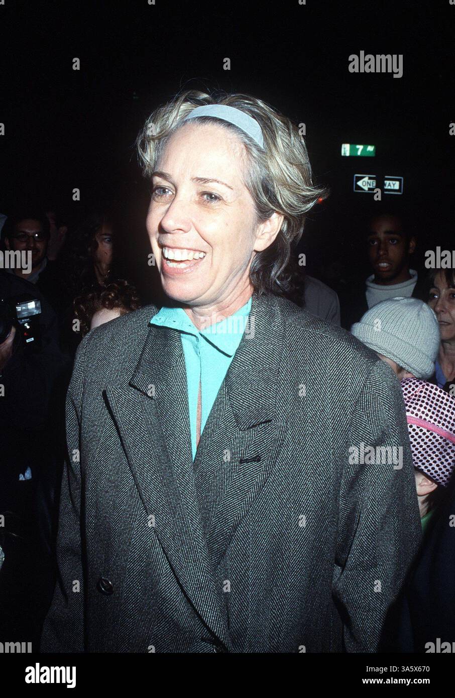Le 26 février 2001 - K21195console HMc : TIBET HOUSE Concert-bénéfice 2001.Carnegie Hall, NYC 02/26/2001.MELISSA MATHISON (HARRISON FORD'S WIFE). HENRY McGEE/(2001 Image : © Crédit Photos Globe/ZUMAPRESS.com) Banque D'Images