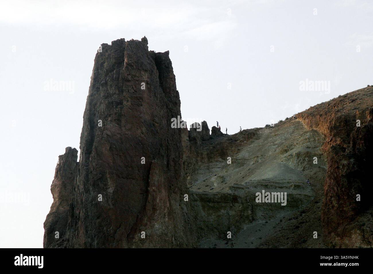 18 avril 2008 - vous ne pouvez pas vous empêcher quand il s'agit des rochers de Leslie Gulch. Tu dois juste les grimper. (Pete Zimowsky/Idaho Statesman/MCT) (image crédit : © Pete Zimowsky/MCT/ZUMAPRESS.com) Banque D'Images
