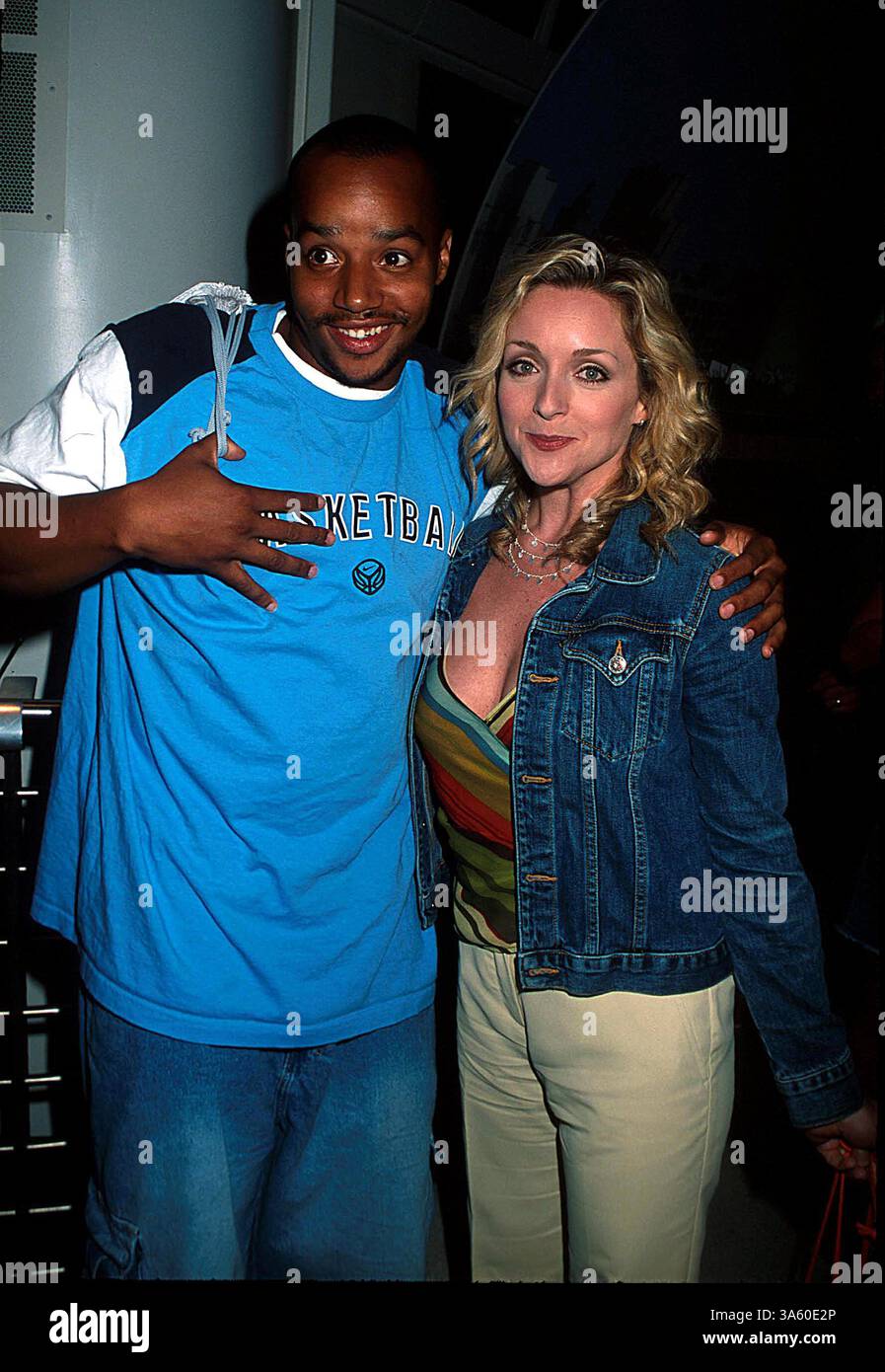 JANVIER 1, 2011 - K25561HMC NIKE BENEFIT PARTY POUR PROMOUVOIR LA LIGNE PRESTO DE MODE SPORTIVE NIKETOWN, NY 07/11/02. HENRY MCGEE/ 2002.DONALD FAISON . JANE KRAKOWSKI(crédit image : © Globe photos/ZUMAPRESS.com) Banque D'Images