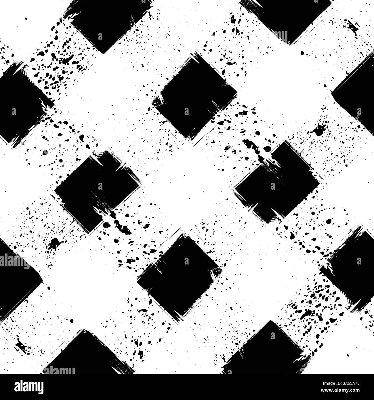 Papier peint de lignes grunge blanches et noires Illustration de Vecteur