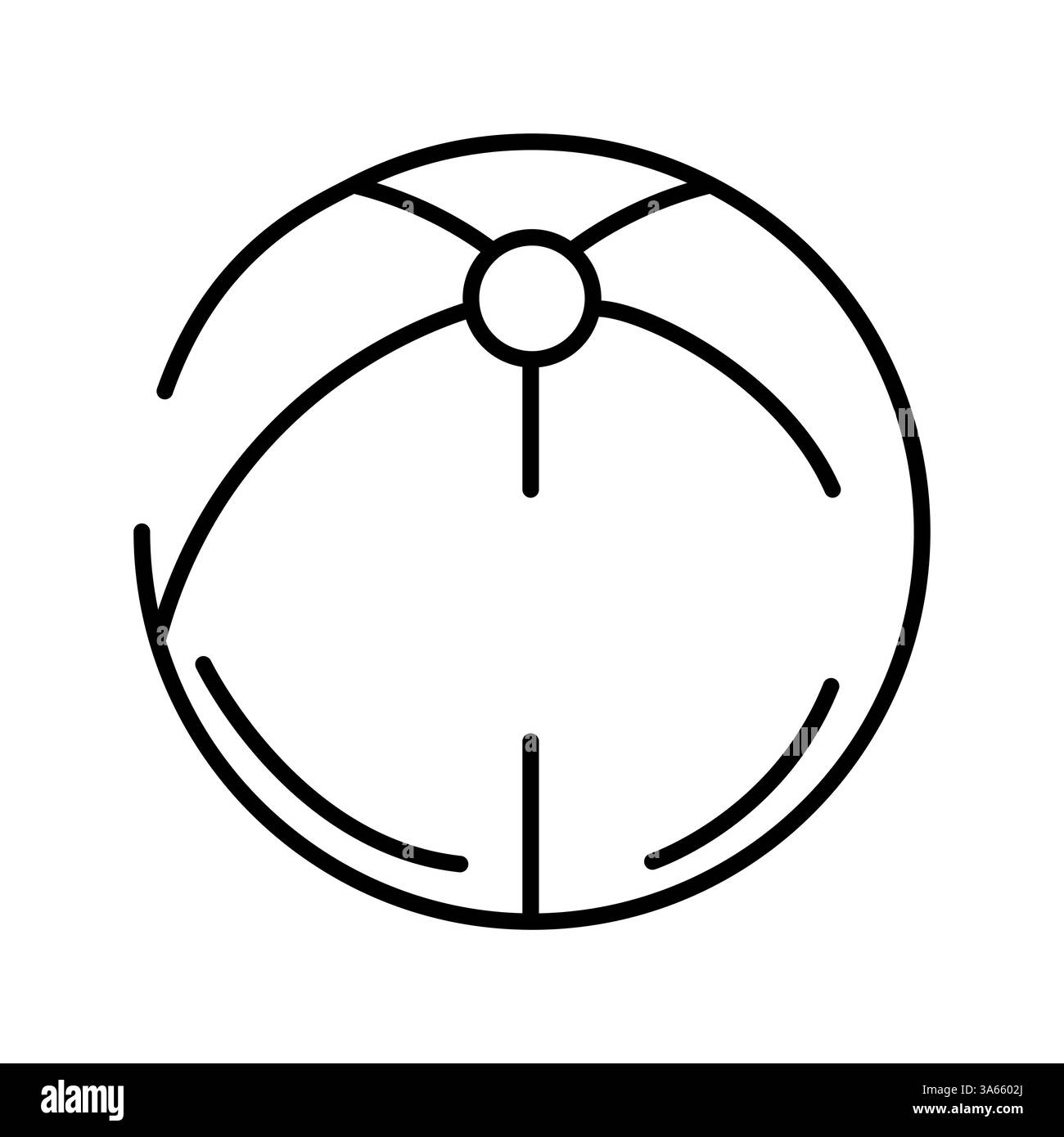 Illustration de la bille. Vacances ou voyage. Illustration de Vecteur