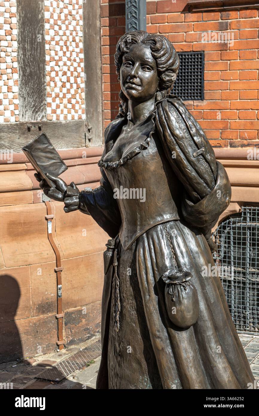 Aphra Behn était une dramaturge anglaise, poète, écrivaine en prose et traductrice de l'ère de la restauration. Comme l'une des premières anglaises à gagner sa vie Banque D'Images