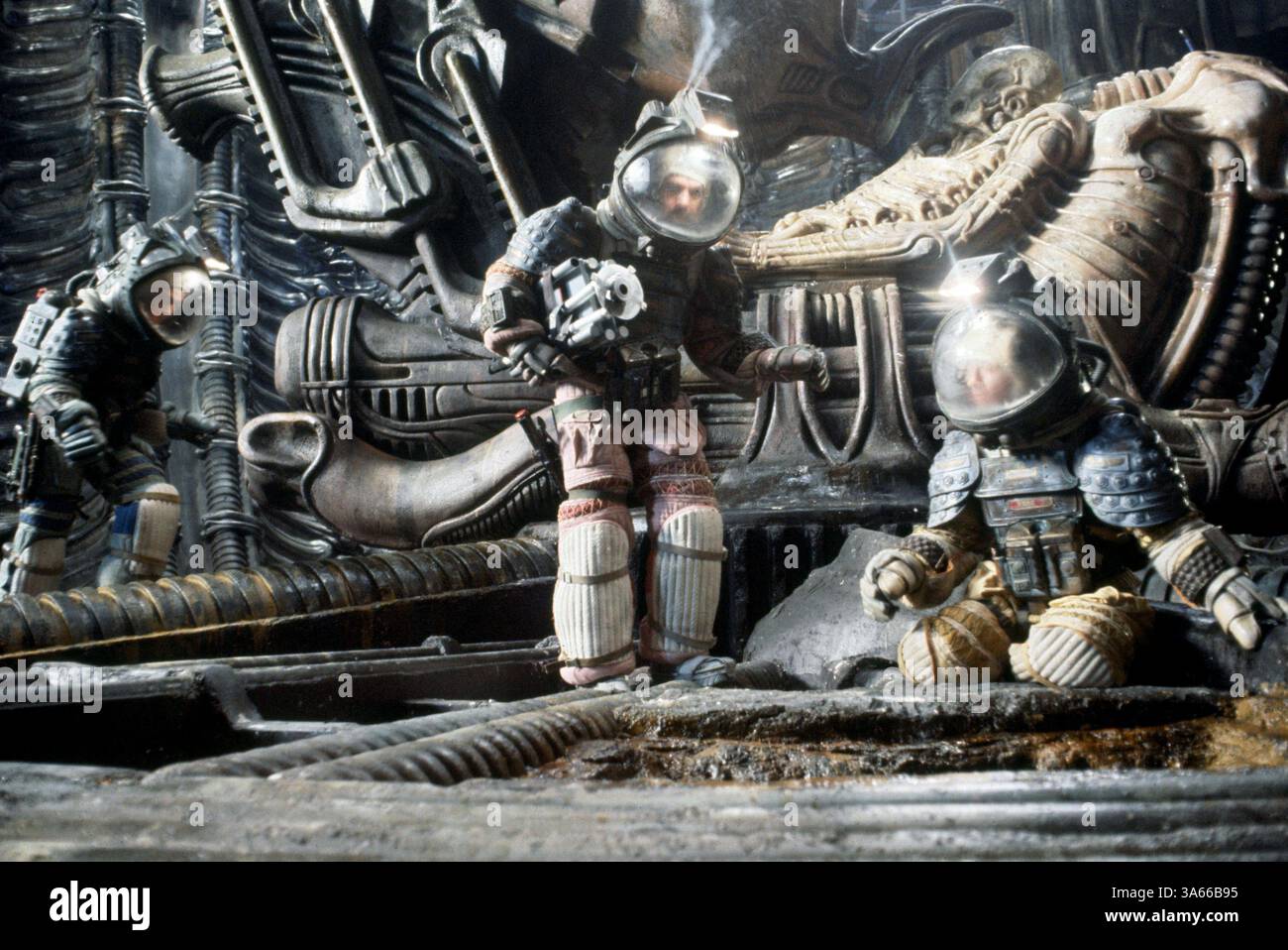 Juillet 19, 1979 ; Londres, Royaume-Uni ; Scène du thriller de science-fiction "étranger : l'administration Cut' réalisé par Ridley Scott. Banque D'Images