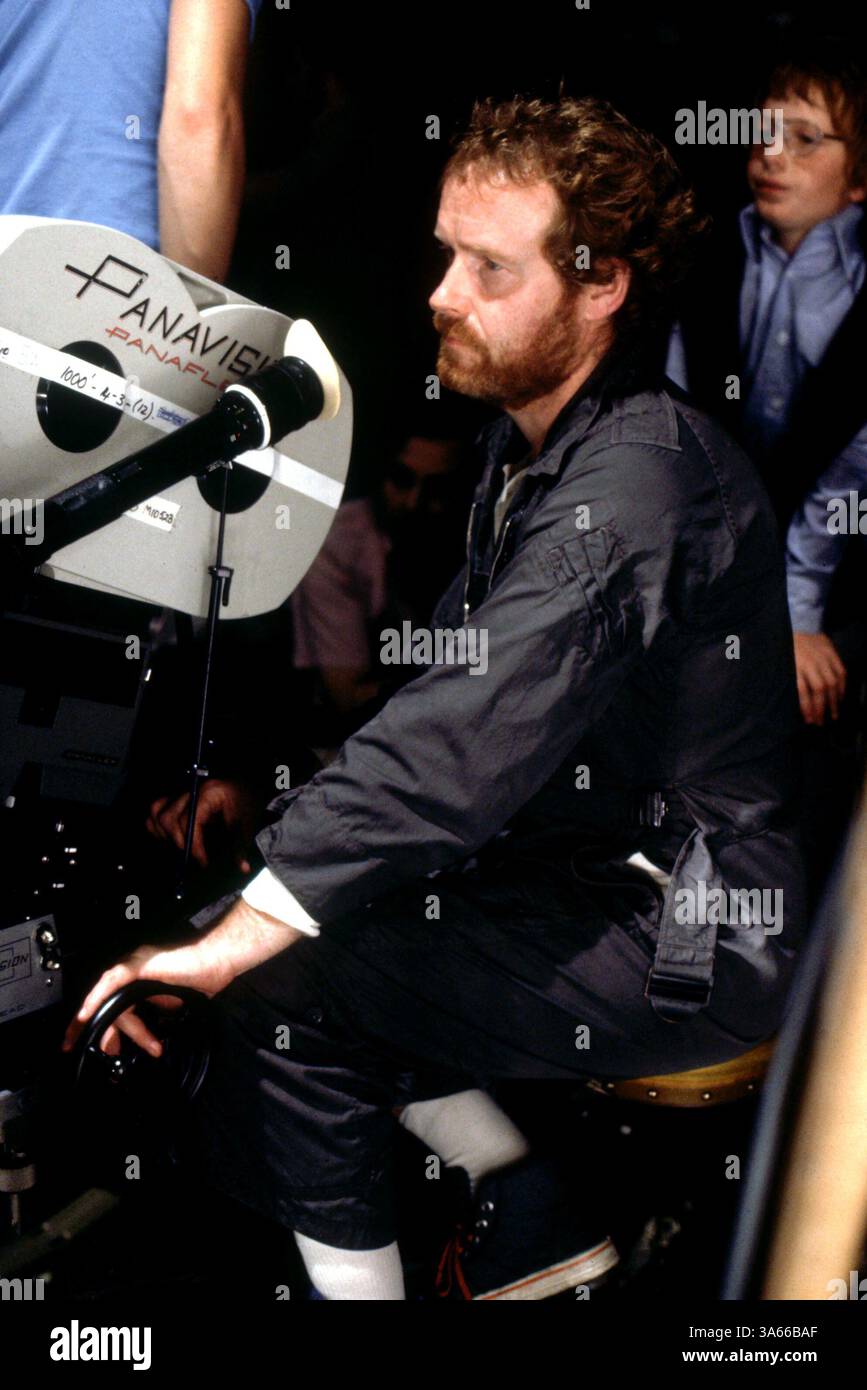 Aug 16, 1979 ; Londres, Royaume-Uni ; directeur, Ridley Scott, du thriller de science-fiction "étranger : l'administration Cut' réalisé par Ridley Scott. Banque D'Images