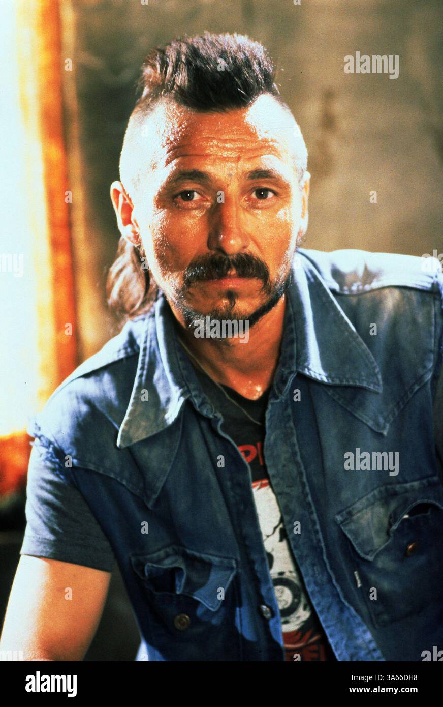 Aug 25, 1992 ; Hollywood, CA, USA ; lieu du crime mystère/thriller "tonnerre" réalisé par Michael Apted. Un homme du FBI avec fond Sioux est envoyé à une réserve à l'aide d'une enquête pour meurtre, où il a à s'accommoder de son patrimoine. Banque D'Images