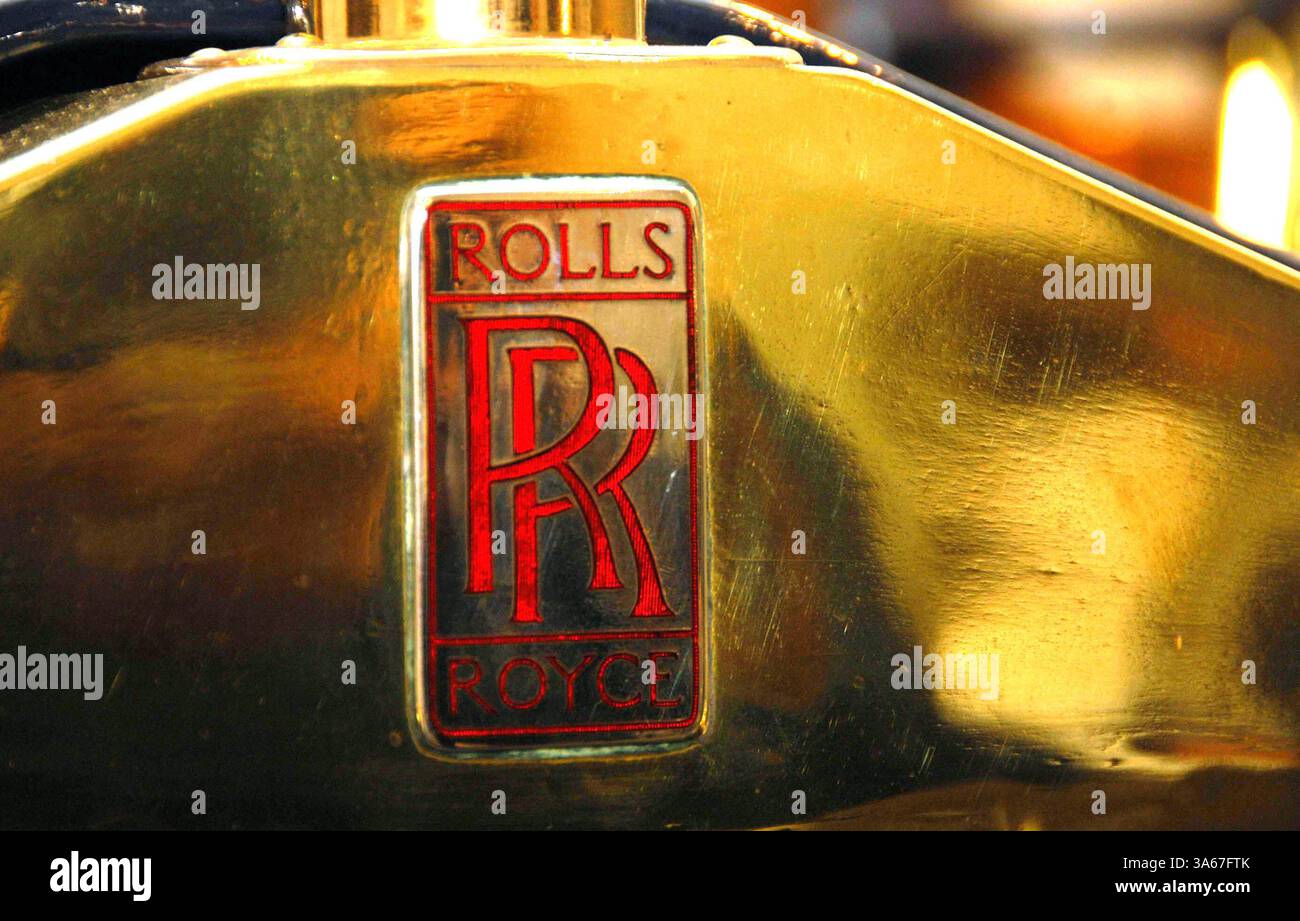 17 octobre 2007 - Londres, Royaume-Uni - K55147.la plus ancienne Rolls Royce Auction Preview-Photocall-Bonhams, New Bond Street, Londres, Royaume-Uni 10-17-2007. Henry davenport- - la plus ancienne Rolls Royce du monde(crédit image : © Globe photos/ZUMAPRESS.com) Banque D'Images