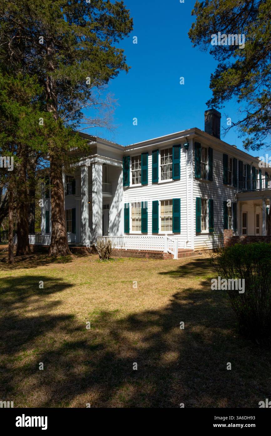États-Unis Oxford Mississippi MS la maison de l'auteur américain William Faulkner - Rowan Oak extérieur Banque D'Images