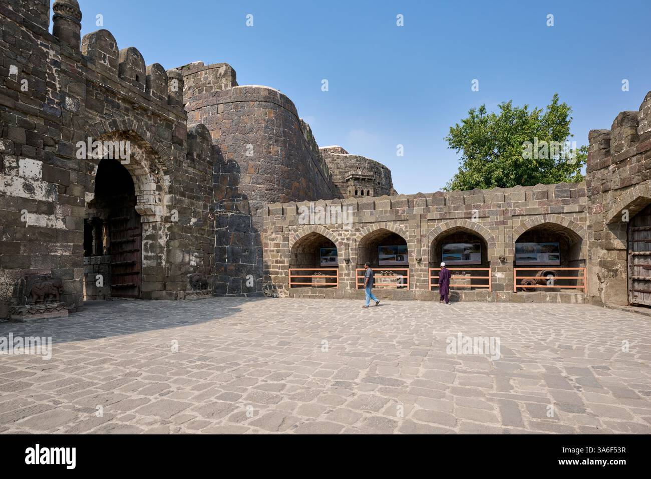 Fort de Deogiri ou fort de Daulatabad ou ort Devgiri , Aurangabad, Inde, Asie Banque D'Images