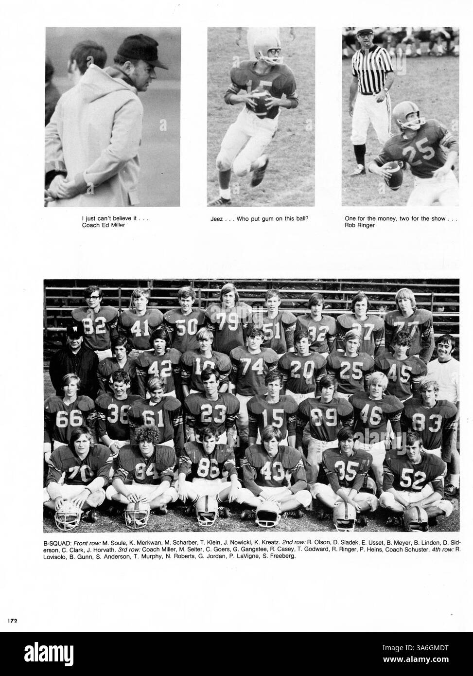 Wayako 72, l'annuaire 1972 de l'école secondaire Wayzata, met en lumière les réalisations des étudiants et des professeurs, les événements sportifs, les clubs et la vie sociale au cours de l'année scolaire 1971-1972/09. Une ressource historique précieuse pour réfléchir sur la vie au lycée au début des années 70 Banque D'Images