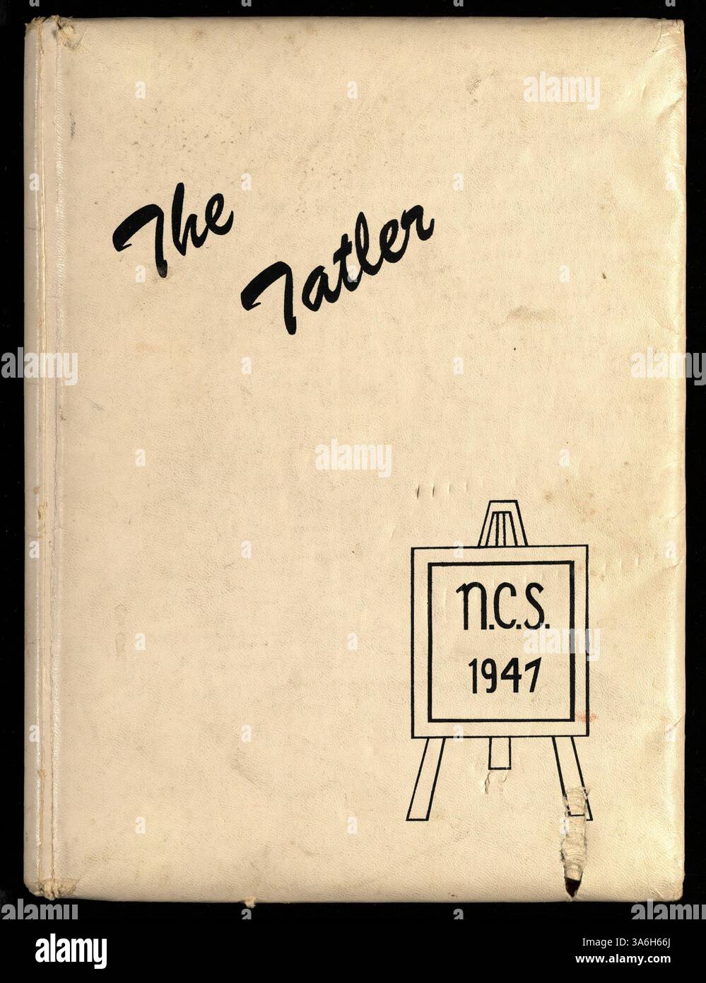 L'édition 1947 du Northrop Collegiate Yearbook, Tatler, documente la vie étudiante, l'athlétisme, les clubs, et les événements scolaires de l'année scolaire 1946-1947. Banque D'Images