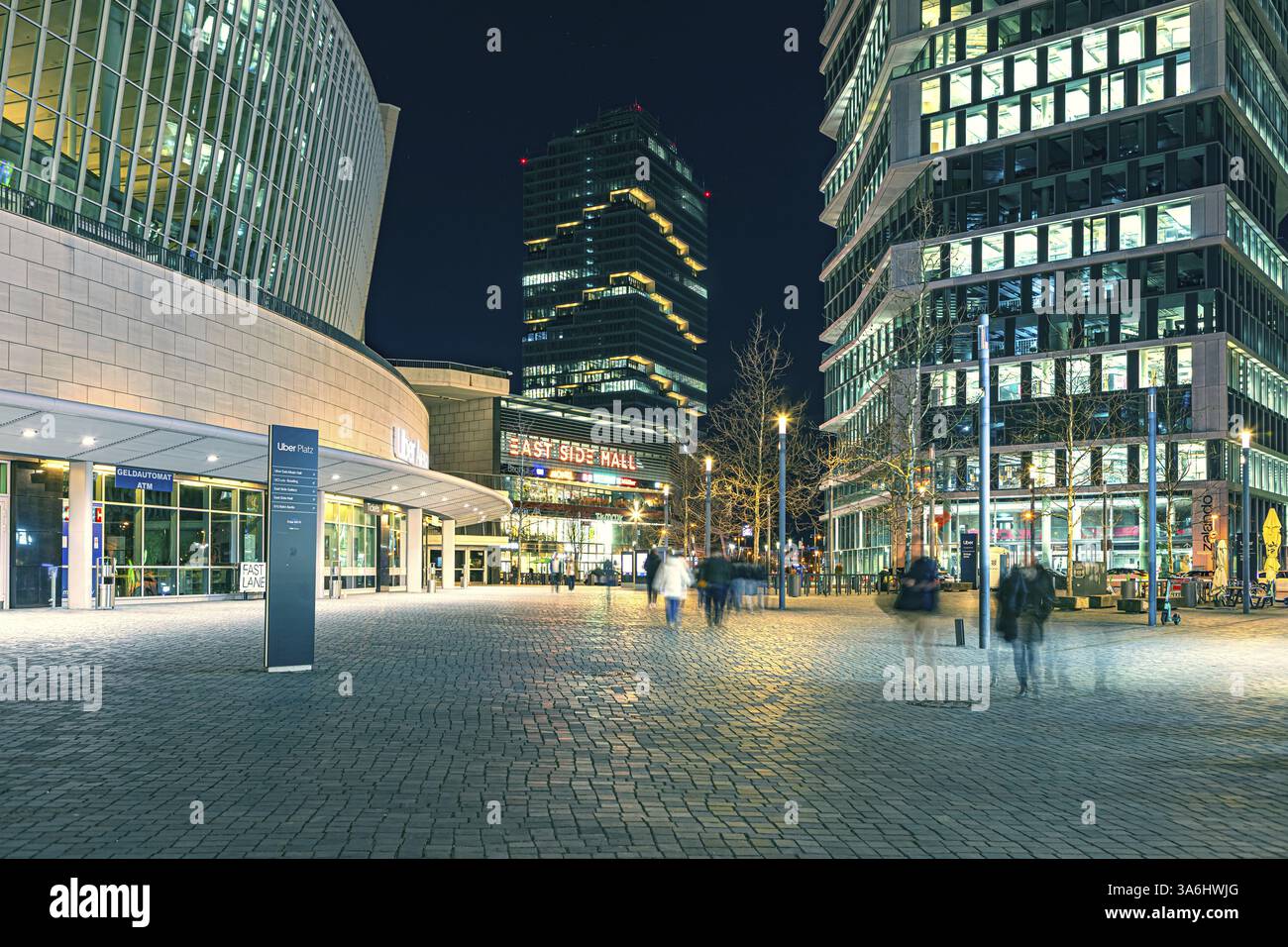Uber Platz et Arena à Berlin, Allemagne, Europe Banque D'Images