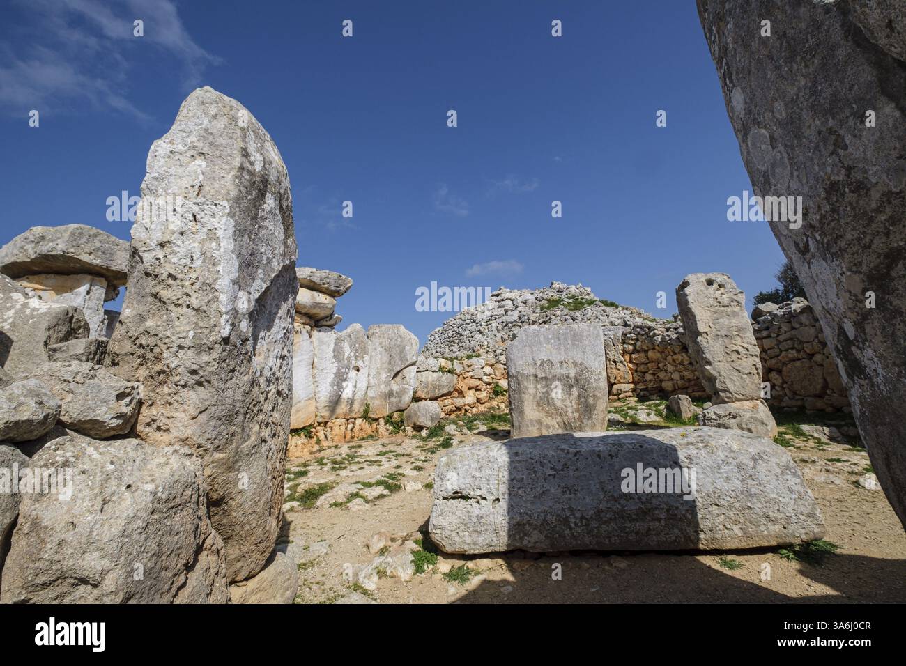 Torre d'en Galmes talayotic village, Alaior, Minorque, Îles Baléares, Espagne, Europe Banque D'Images