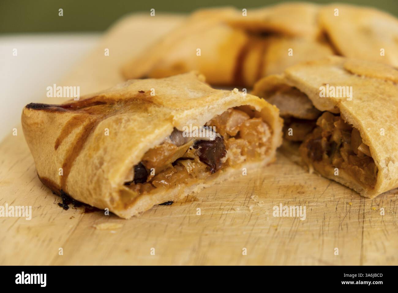 Espinagada, tarte aux poissons, majorque, Iles baléares, espagne Banque D'Images