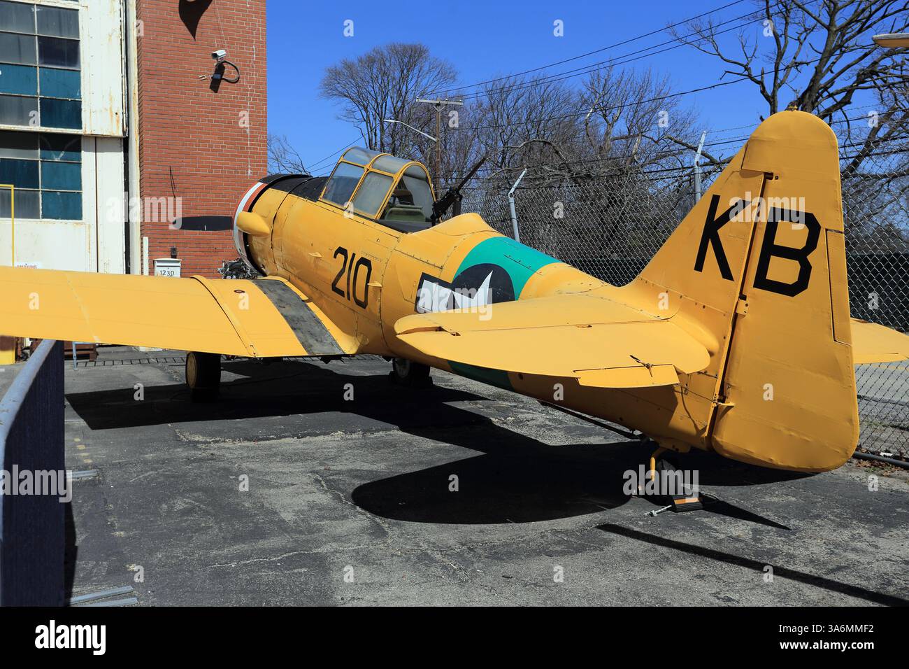 North American AT-6D, American Airpower Museum, Republic Airport, Farmingdale, long Island, NY Banque D'Images