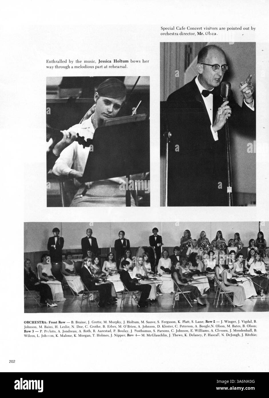 L'édition 1970 de l'annuaire Whigrean à Edina High School couvre les faits saillants des élèves, des enseignants, des athlètes et des parascolaires de l'année scolaire 1969-1970. Banque D'Images