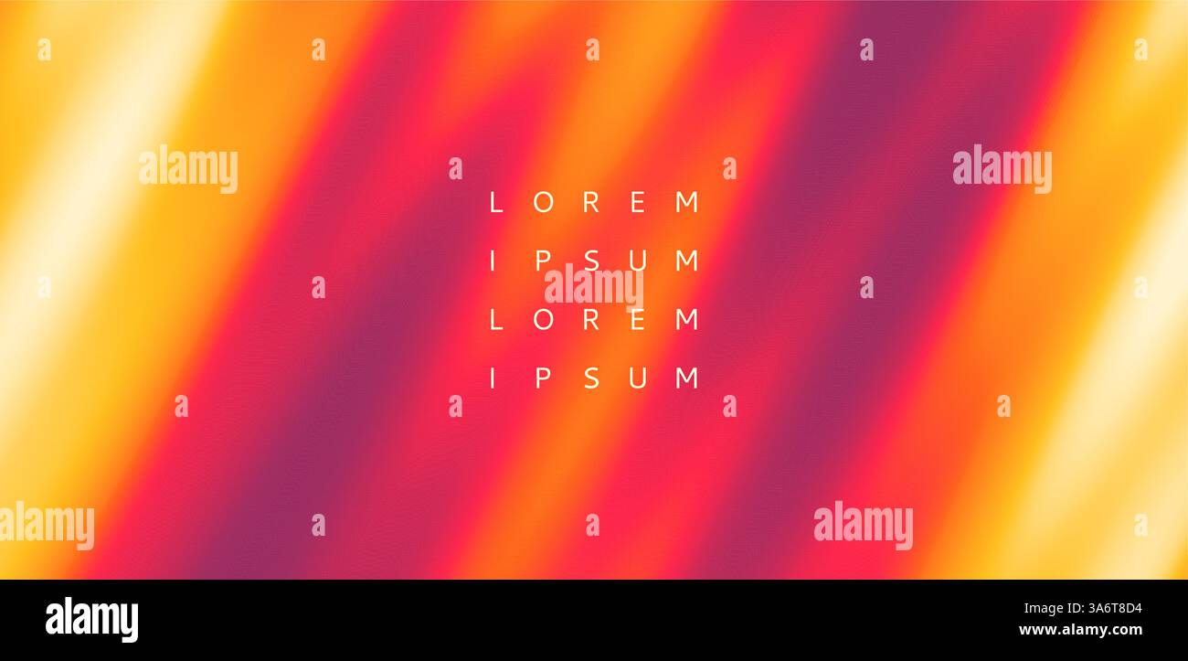 Arrière-plan large et dénudé. Bandes avec transition de couleur. Arrière-plan abstrait avec effet dynamique et dégradés éclatants. Illustration du capot, de l'écran Illustration de Vecteur