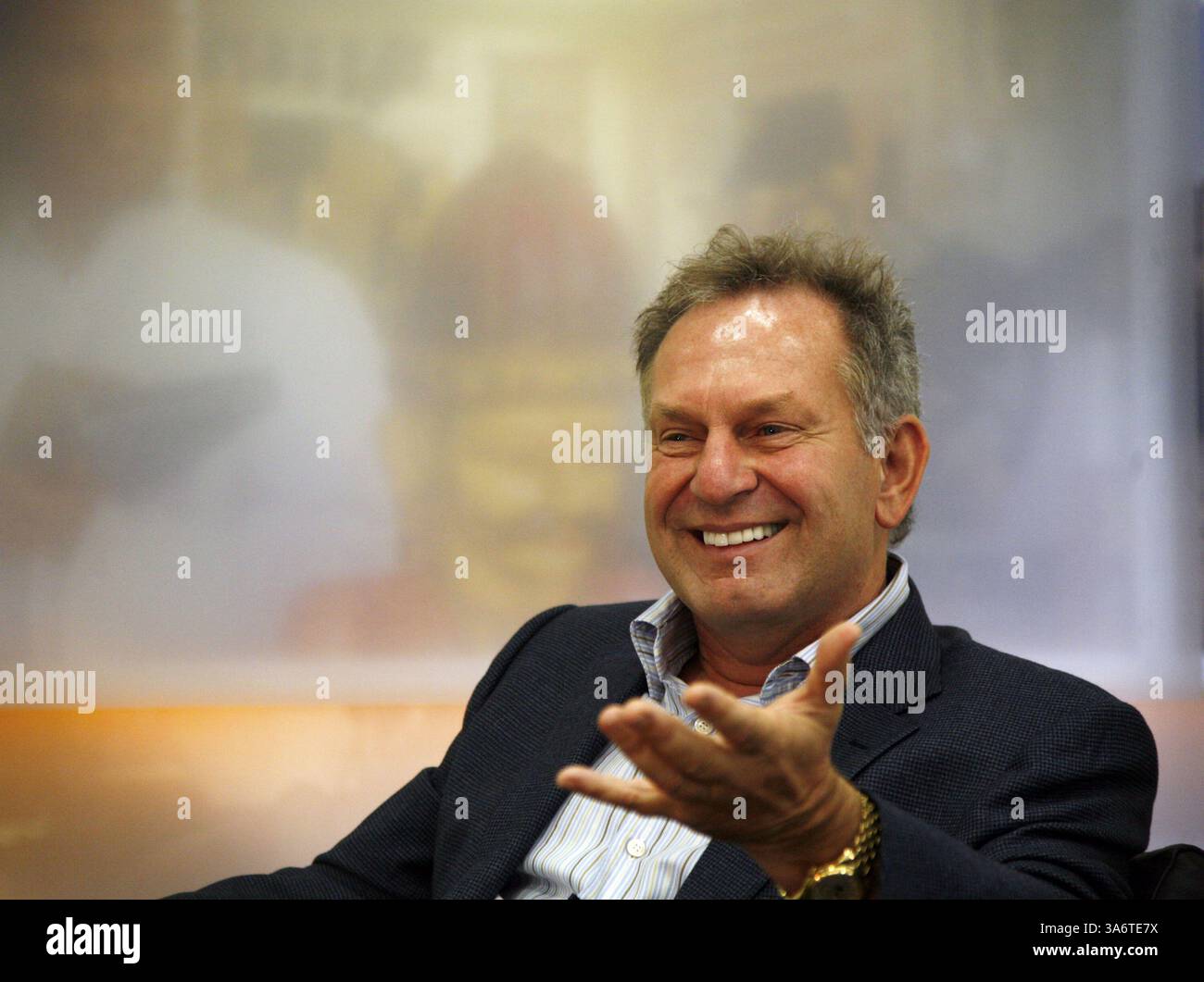 7 septembre 2008 - Wim Elfrink est vice-président exécutif, Cisco services & Chief Globalization Officer chez Cisco Systems, Inc à Bangalore, en Inde. La société finira par placer 20 pour cent de la direction de la société en Inde. (Dai Sugano/San Jose Mercury News/MCT) (image crédit : © Dai Sugano/MCT/ZUMAPRESS.com) Banque D'Images