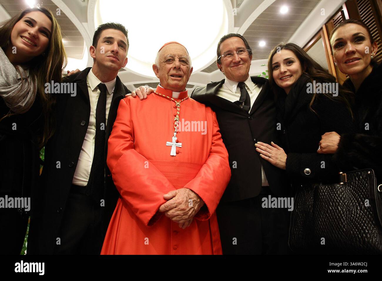 14 février 2015 - État de la Cité du Vatican (Saint-Siège) - visite de courtoisie des nouveaux cardinaux créés par le pape François au Vatican. (Crédit image : © Evandro Inetti/ZUMA Wire) Banque D'Images 14 février 2015 - État de la Cité du Vatican (Saint-Siège) - visite de courtoisie des nouveaux cardinaux créés par le pape François au Vatican. (Crédit image : © Evandro Inetti/ZUMA Wire) Banque D'Images