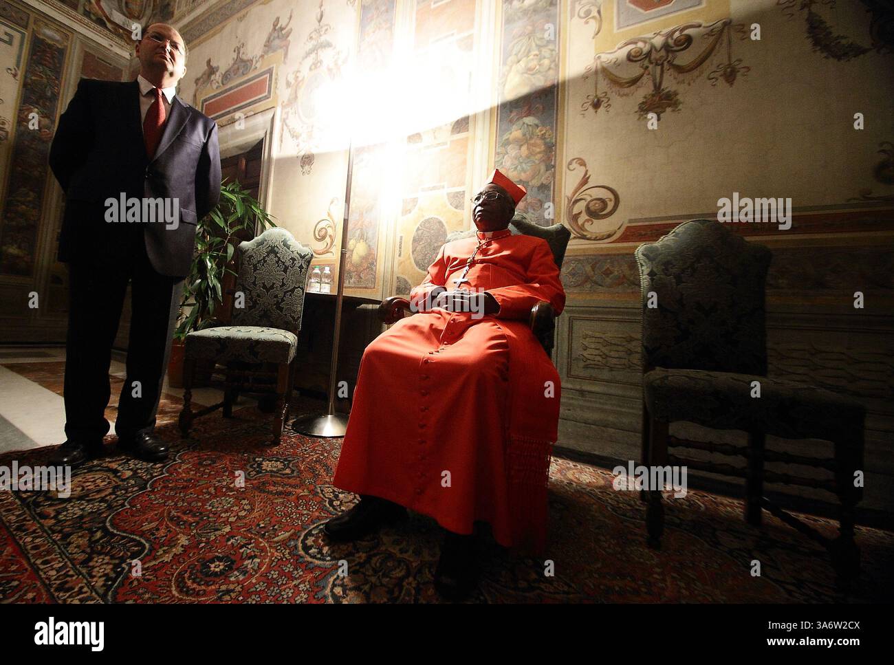 14 février 2015 - État de la Cité du Vatican (Saint-Siège) - visite de courtoisie des nouveaux cardinaux créés par le pape François au Vatican. (Crédit image : © Evandro Inetti/ZUMA Wire) Banque D'Images 14 février 2015 - État de la Cité du Vatican (Saint-Siège) - visite de courtoisie des nouveaux cardinaux créés par le pape François au Vatican. (Crédit image : © Evandro Inetti/ZUMA Wire) Banque D'Images