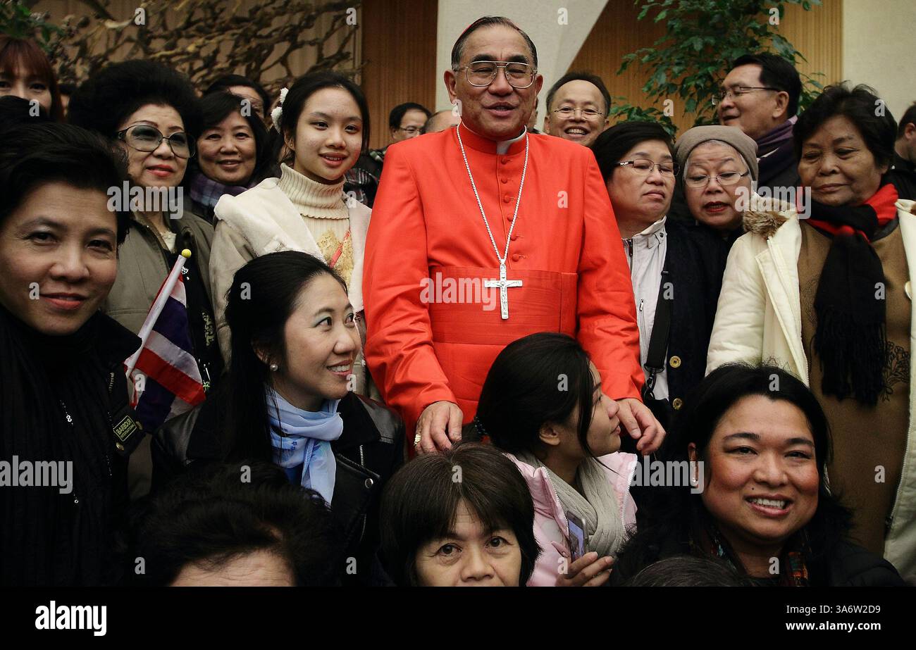14 février 2015 - État de la Cité du Vatican (Saint-Siège) - visite de courtoisie des nouveaux cardinaux créés par le pape François au Vatican. (Crédit image : © Evandro Inetti/ZUMA Wire) Banque D'Images 14 février 2015 - État de la Cité du Vatican (Saint-Siège) - visite de courtoisie des nouveaux cardinaux créés par le pape François au Vatican. (Crédit image : © Evandro Inetti/ZUMA Wire) Banque D'Images