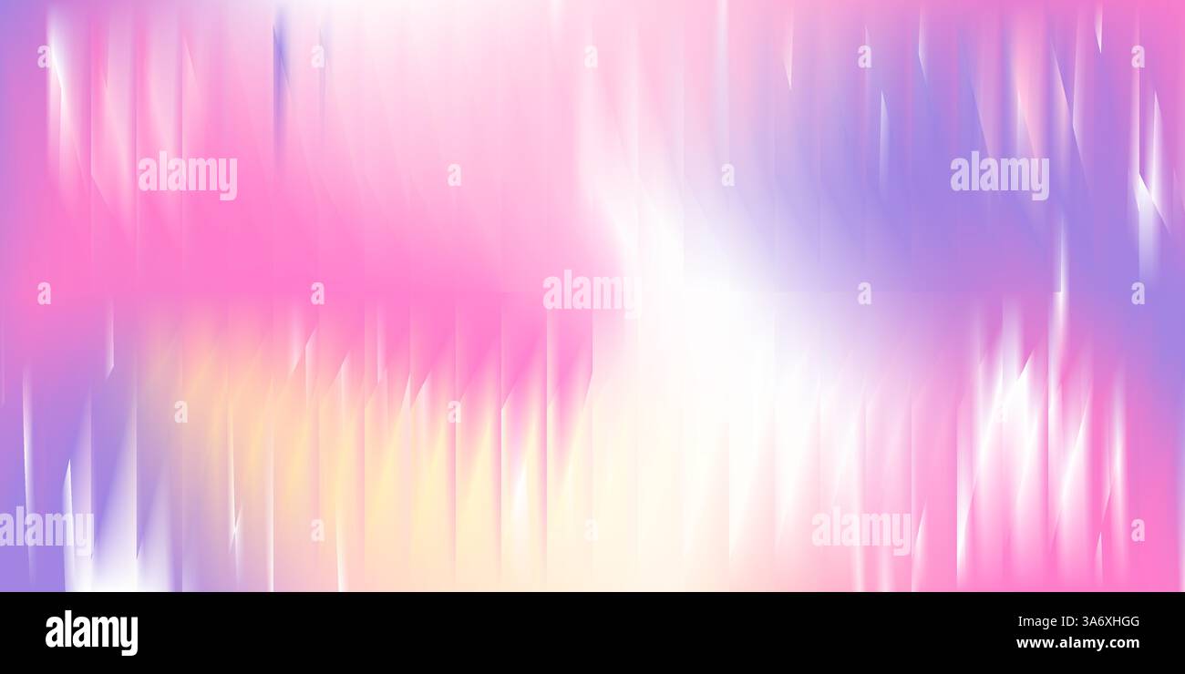 Fond de distorsion en verre abstrait violet et jaune. Texture dégradée floue avec des couleurs vives. Illustration de Vecteur
