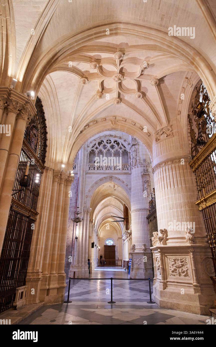 Cathédrale de Santa María, gothique français, Burgos, Castille-et-León, Espagne, Europe Banque D'Images