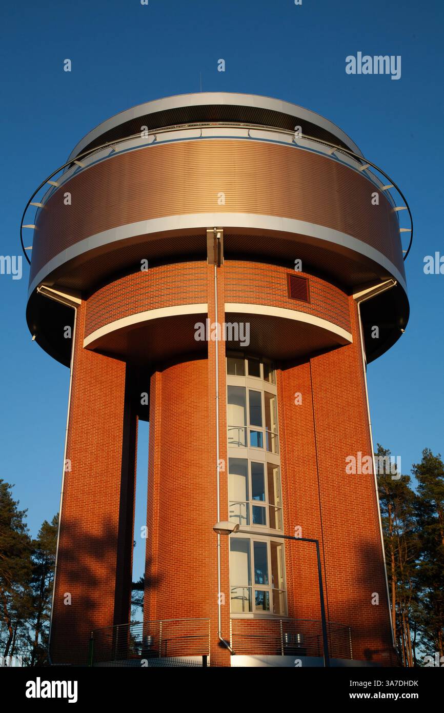 Zbiornik Wody Kazimierz, Wyspy Sobieszewskiej - Kazimierz Water Reservoir Sobieszewo Island, Gdansk Banque D'Images